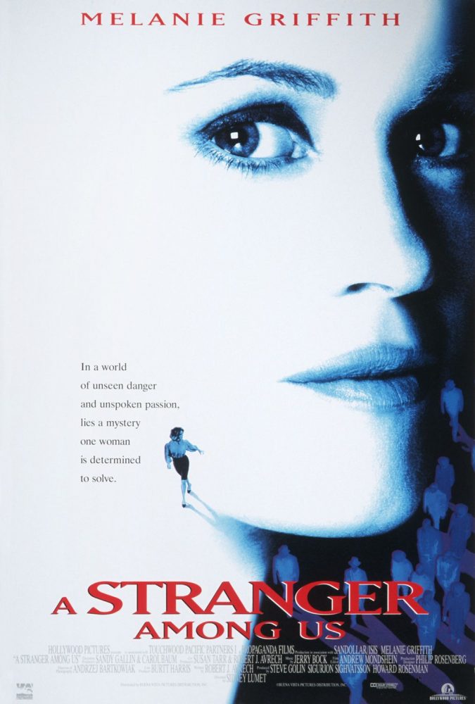 A Stranger Among Us 1992 poster