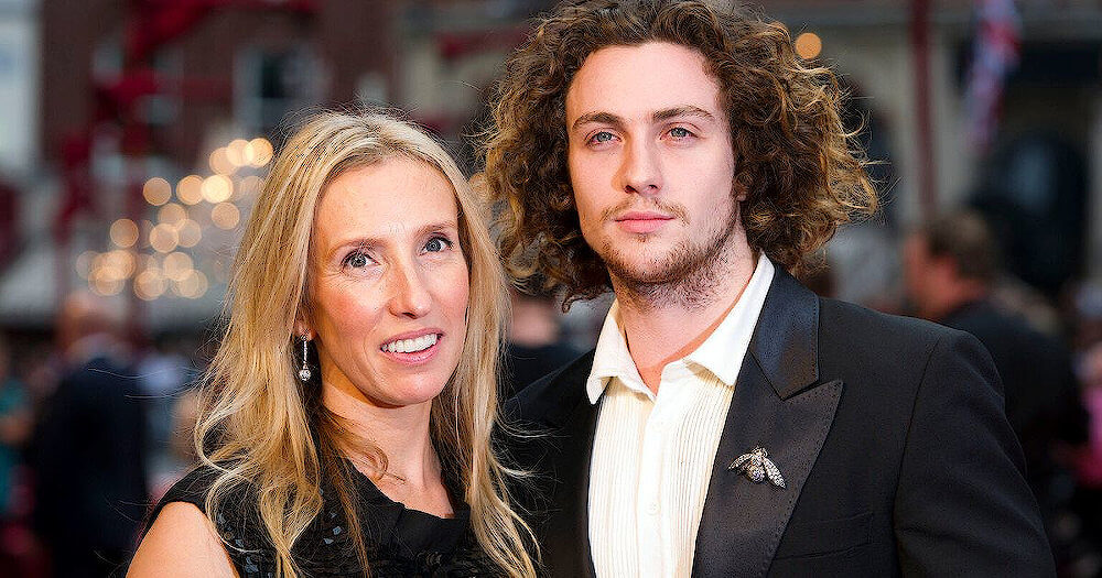 Aaron Taylor-Johnson with his current wife Sam Taylor-Johnson