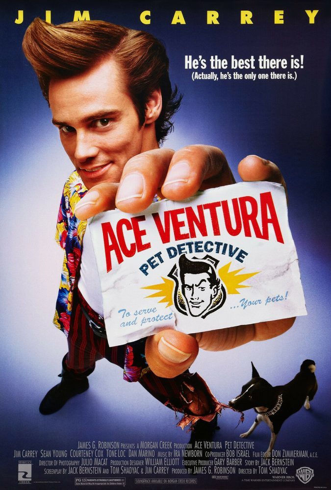 Ace Ventura: Pet Detective 1994 poster
