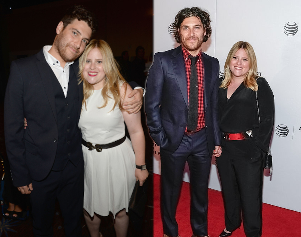 Adam Pally med hustrun Daniella Liben