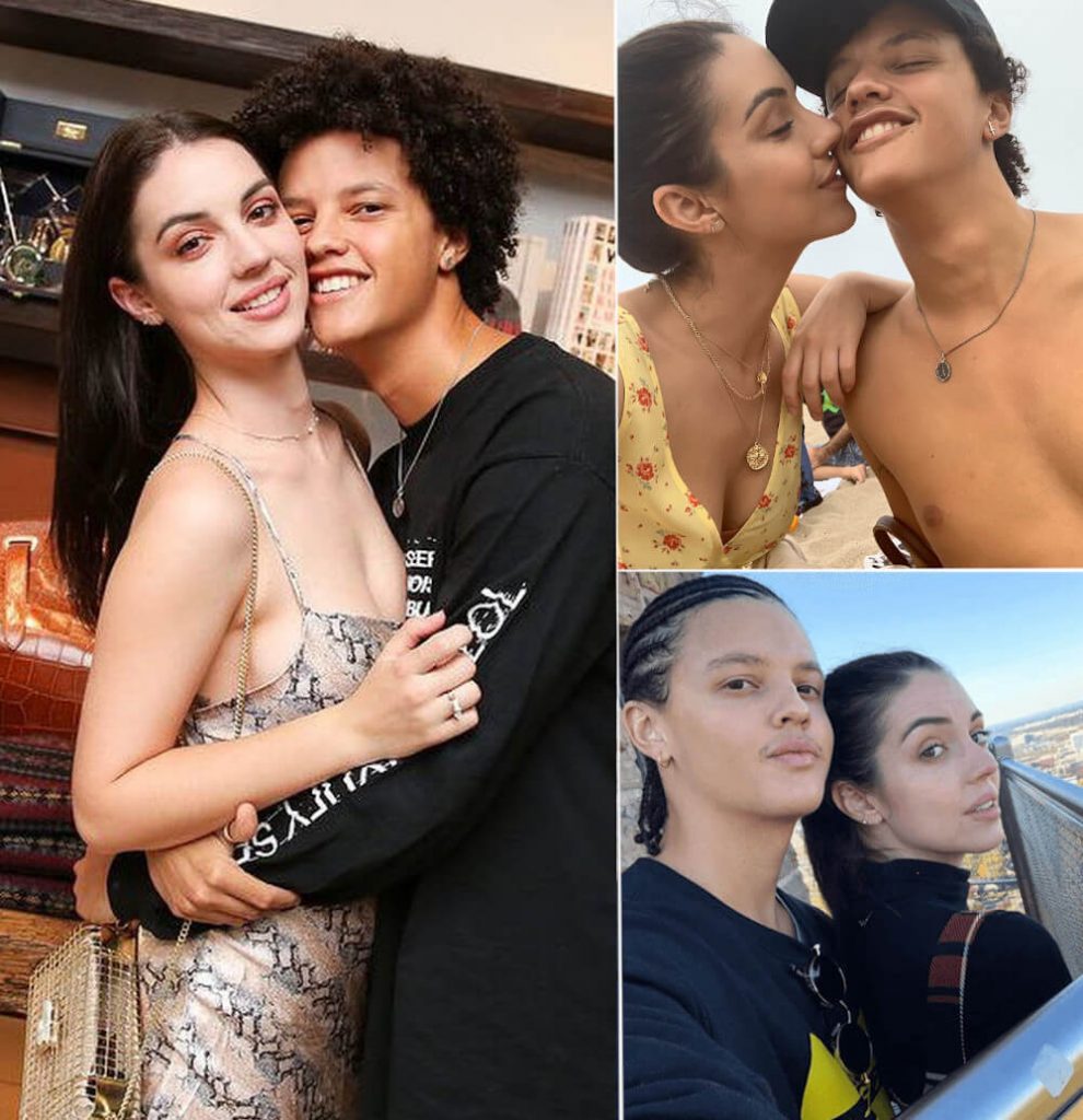 Adelaide Kane and Jacques Colimon happy moments together