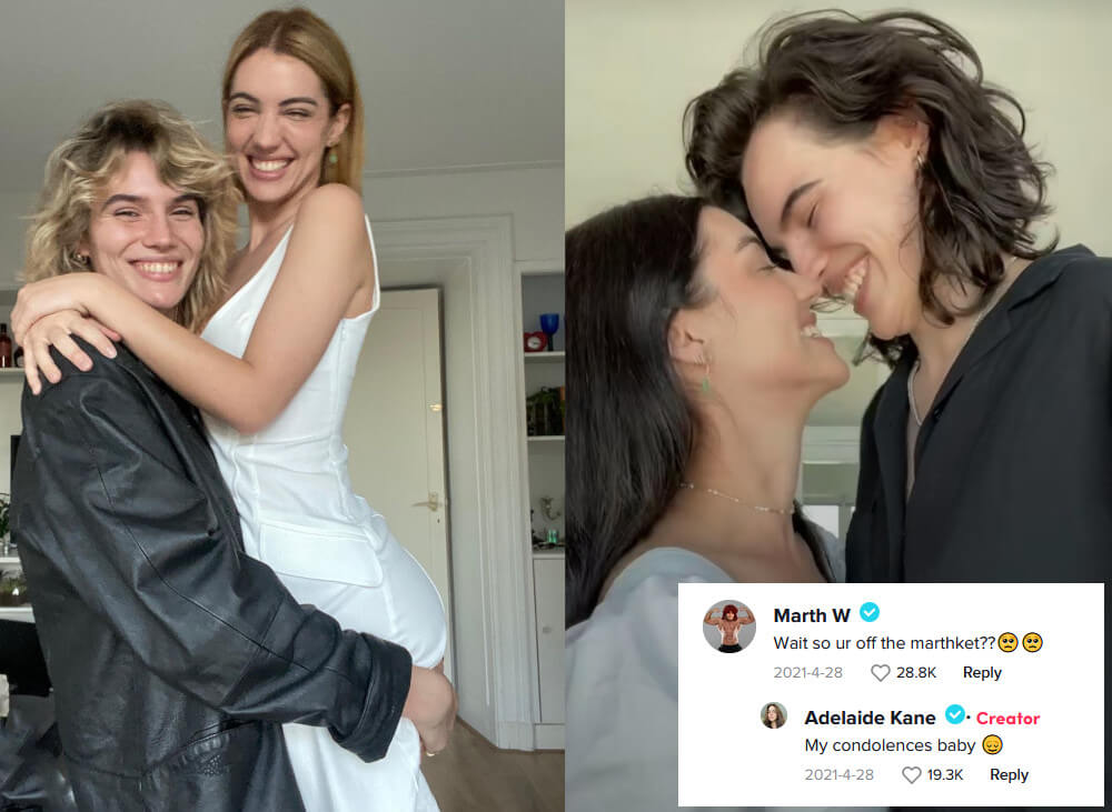 Relationship between Adelaide Kane and Marthe Woertman