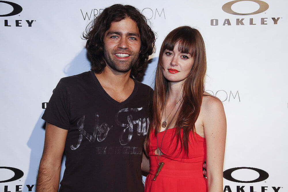 Adrian Grenier And Emily Caldwell 