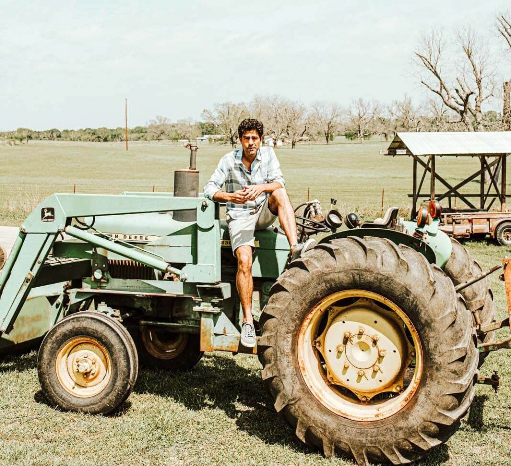 Adrian Grenier's Tractor