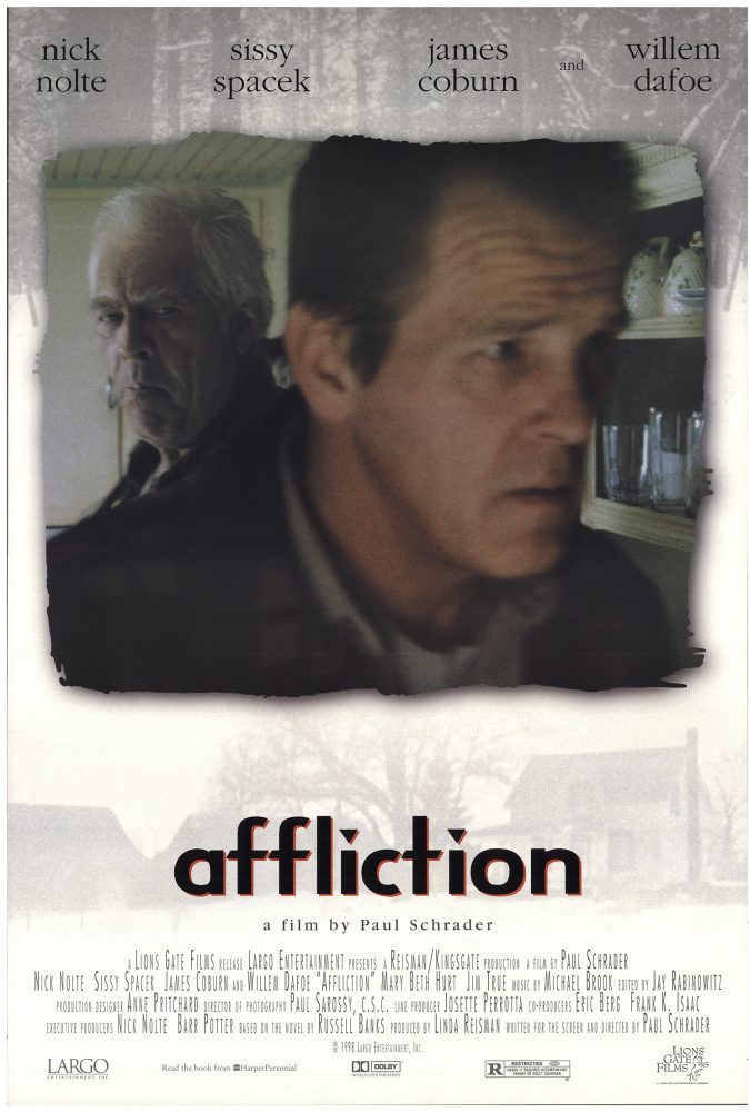 Affliction 1997 poster