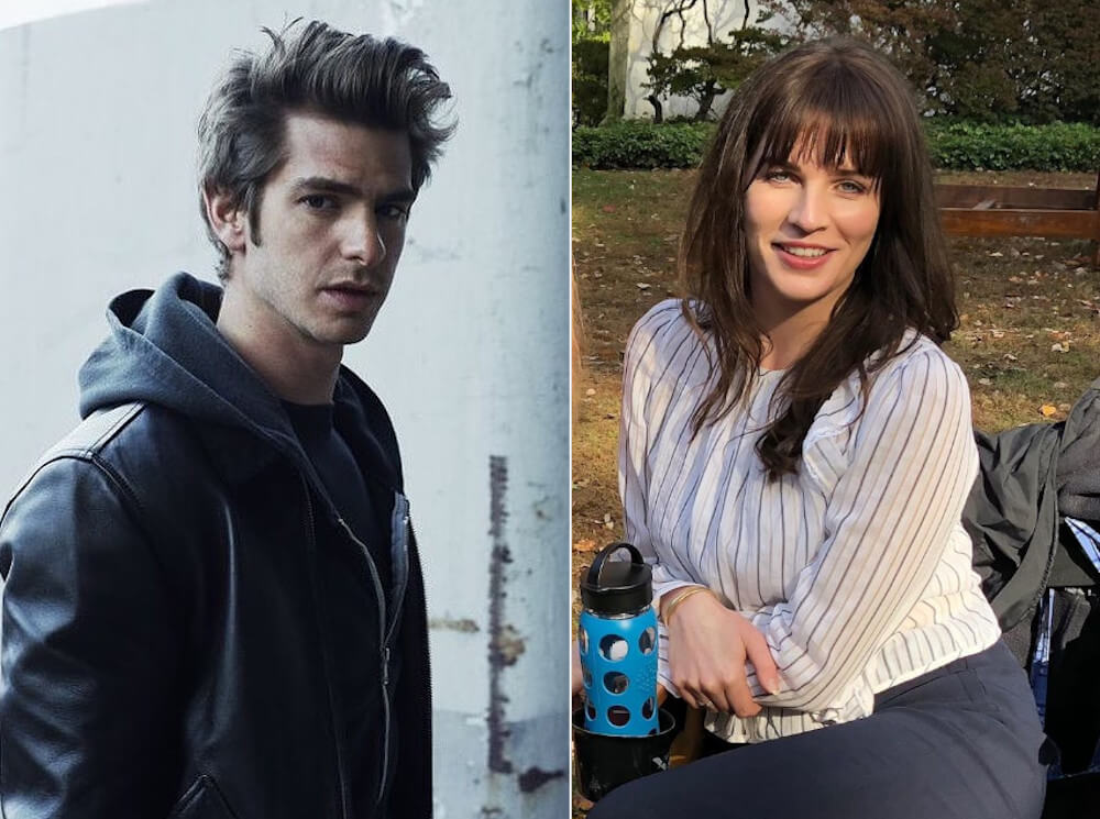 Aisling Bea and rumored boyfriend Andrew Garfield