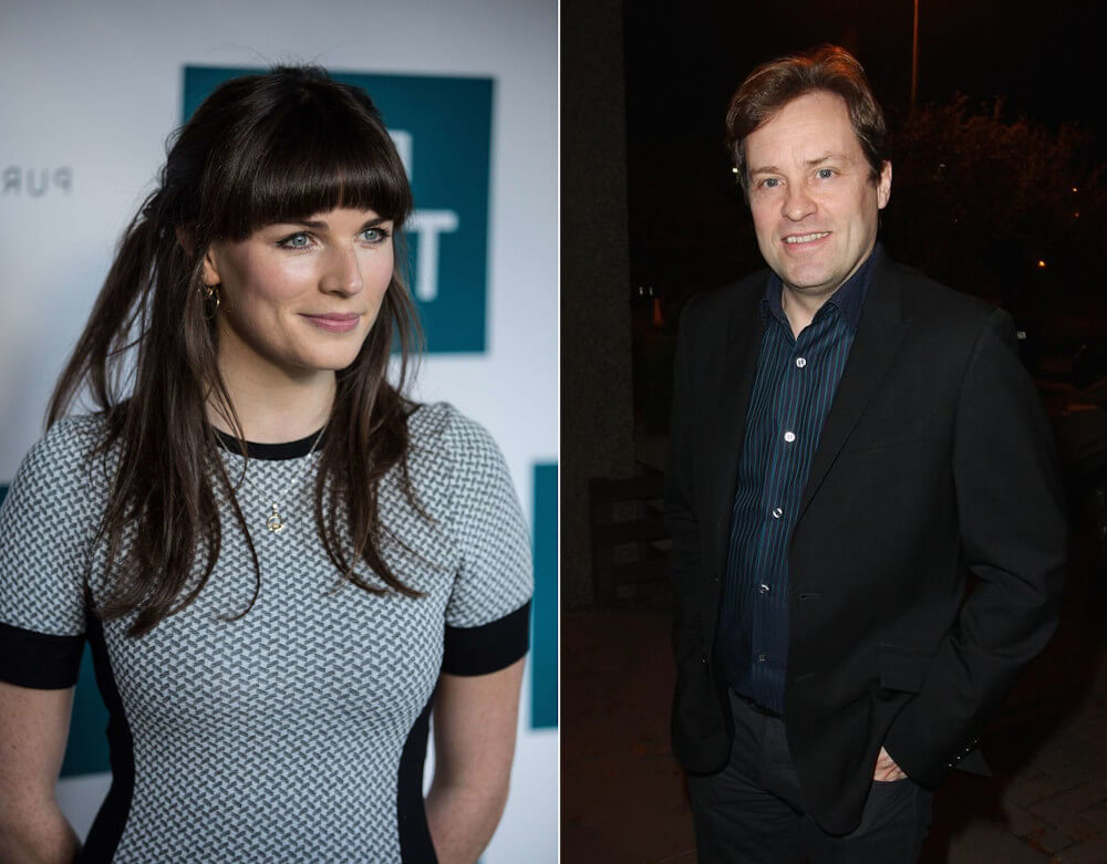 Aisling Bea and her first boyfriend Ardal O’Hanlon