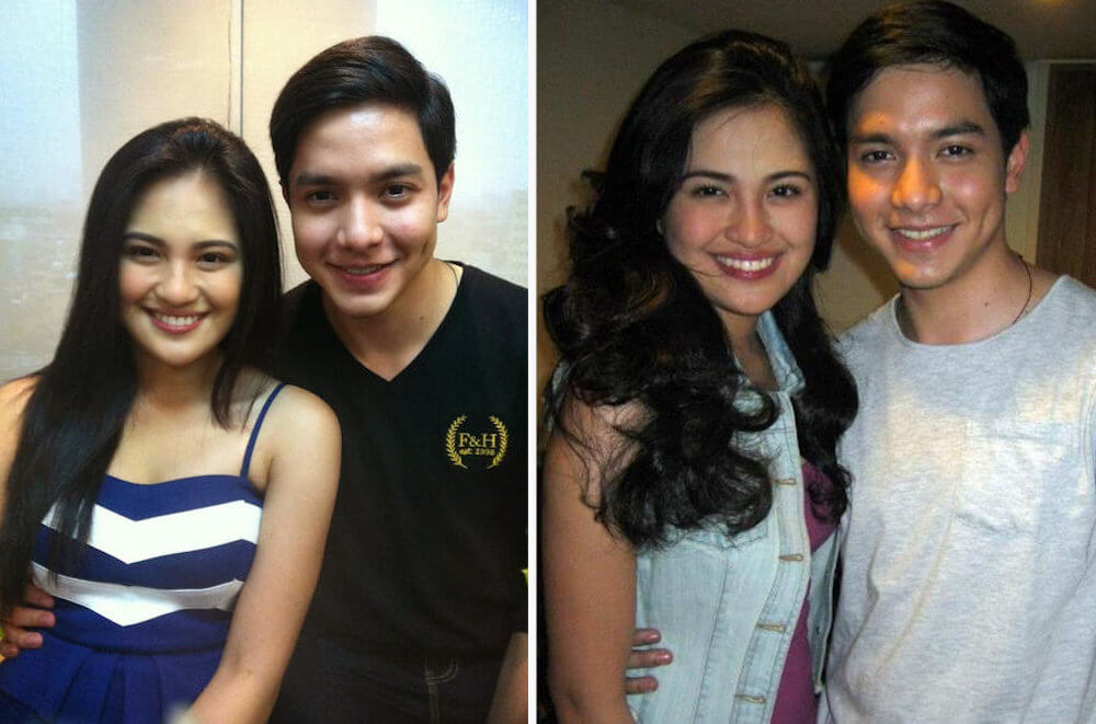 Alden Richards and ex Julie Anne San Jose