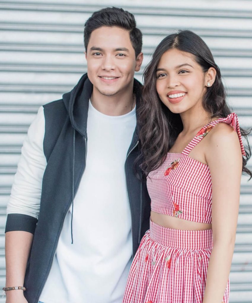 Alden Richards and ex gf Maine Mendoza