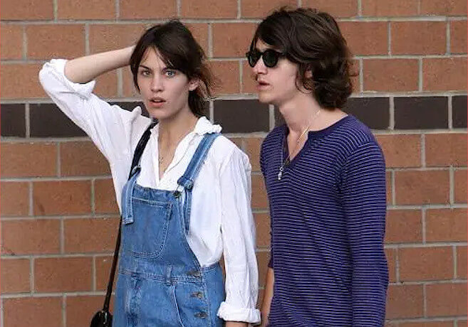 Alexa Chung and Alex Turner