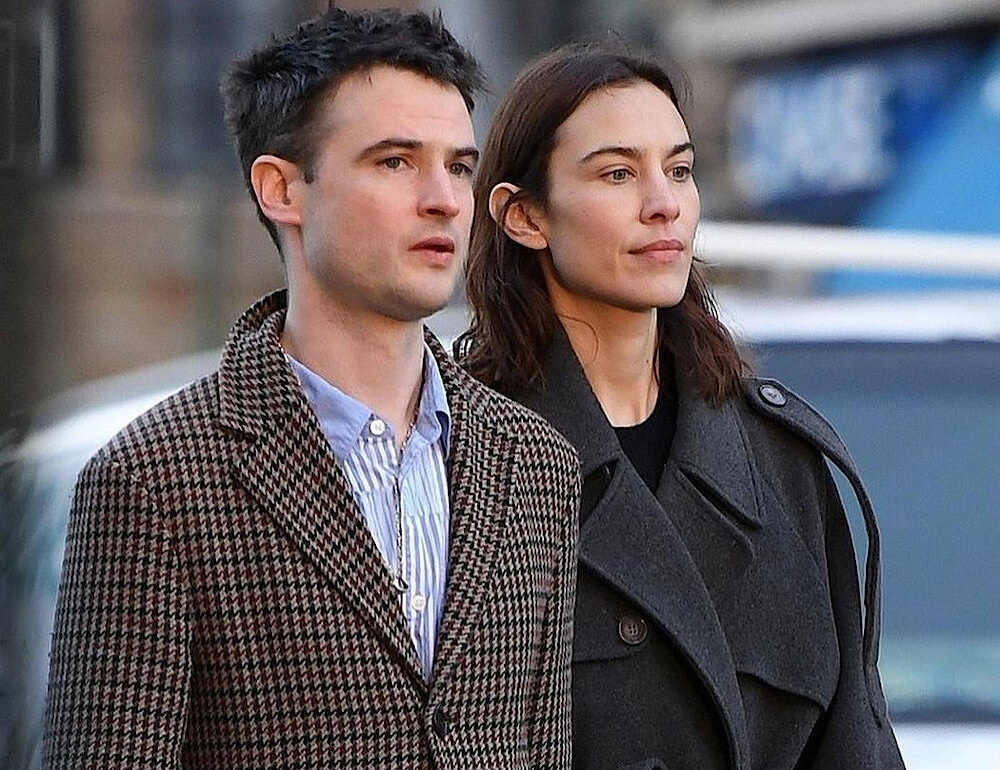 Alexa Chung and Tom Sturridge