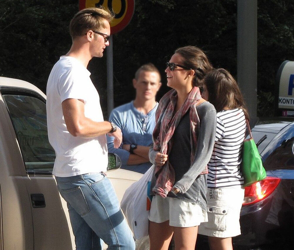 Alexander Skarsgard and girlfriend Alicia Vikander