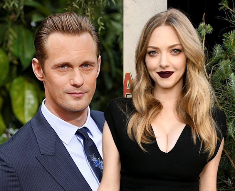 Alexander Skarsgard and Amanda Seyfried