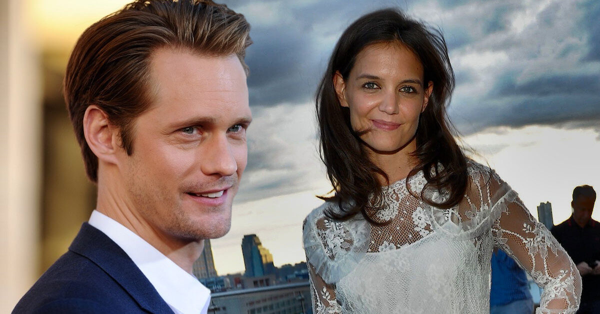 Alexander Skarsgard and ex girlfriend Katie Holmes relationship history