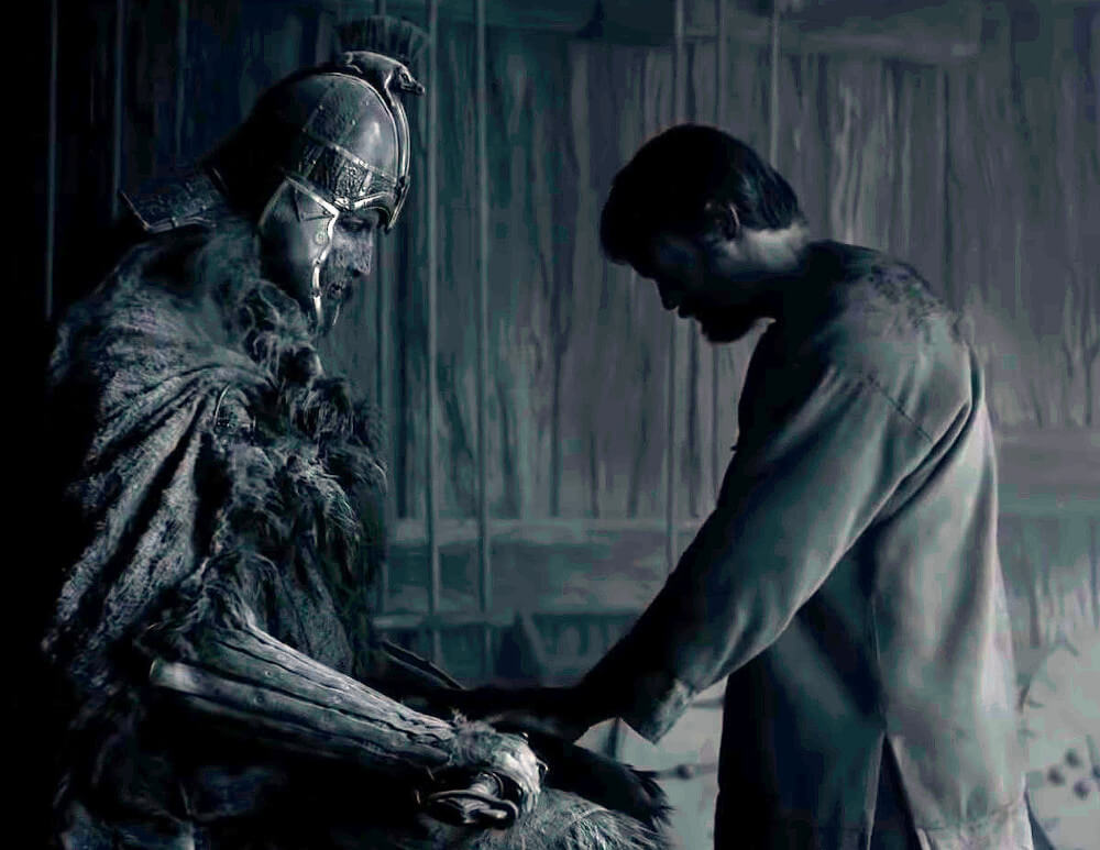 Ian Whyte and Alexander Skarsgard the northamn