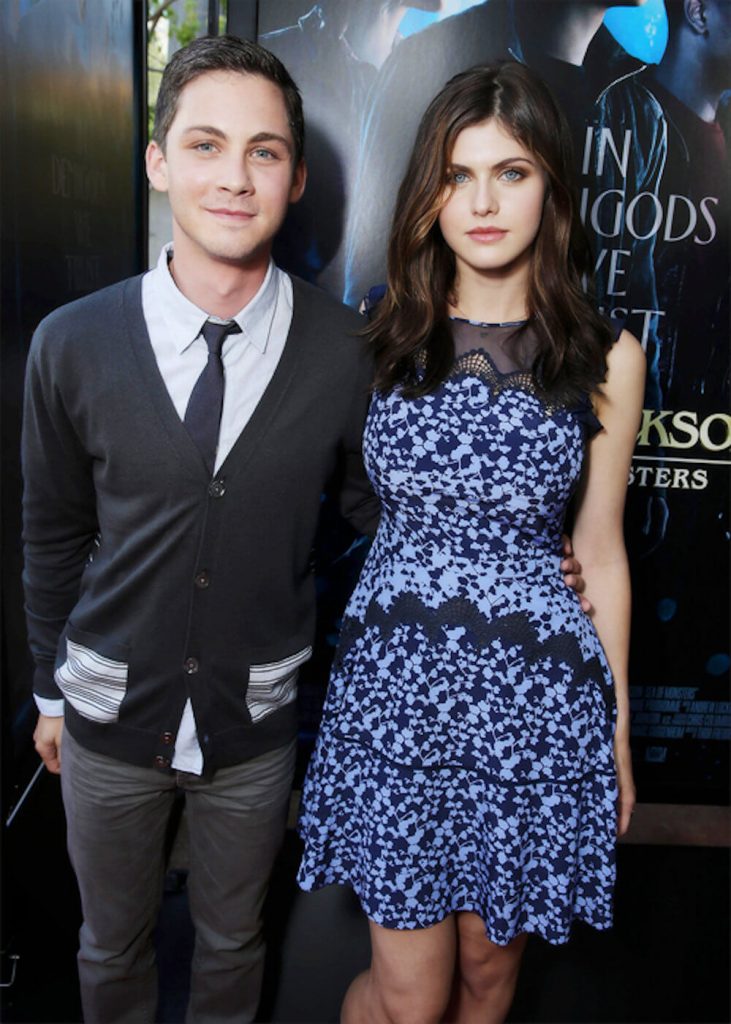 Alexandra Daddario and ex boyfriend Logan Lerman