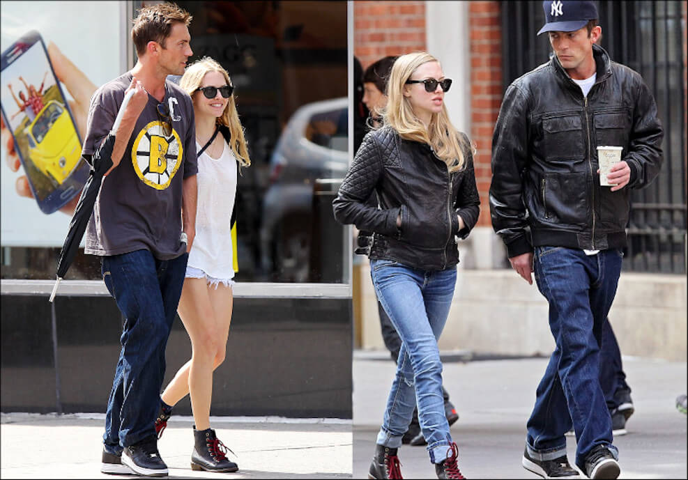 Amanda Seyfried with Desmond Harrington