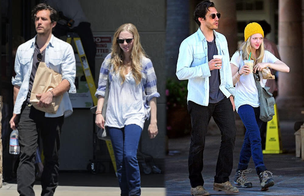 Amanda Seyfried with Jesse Marchant