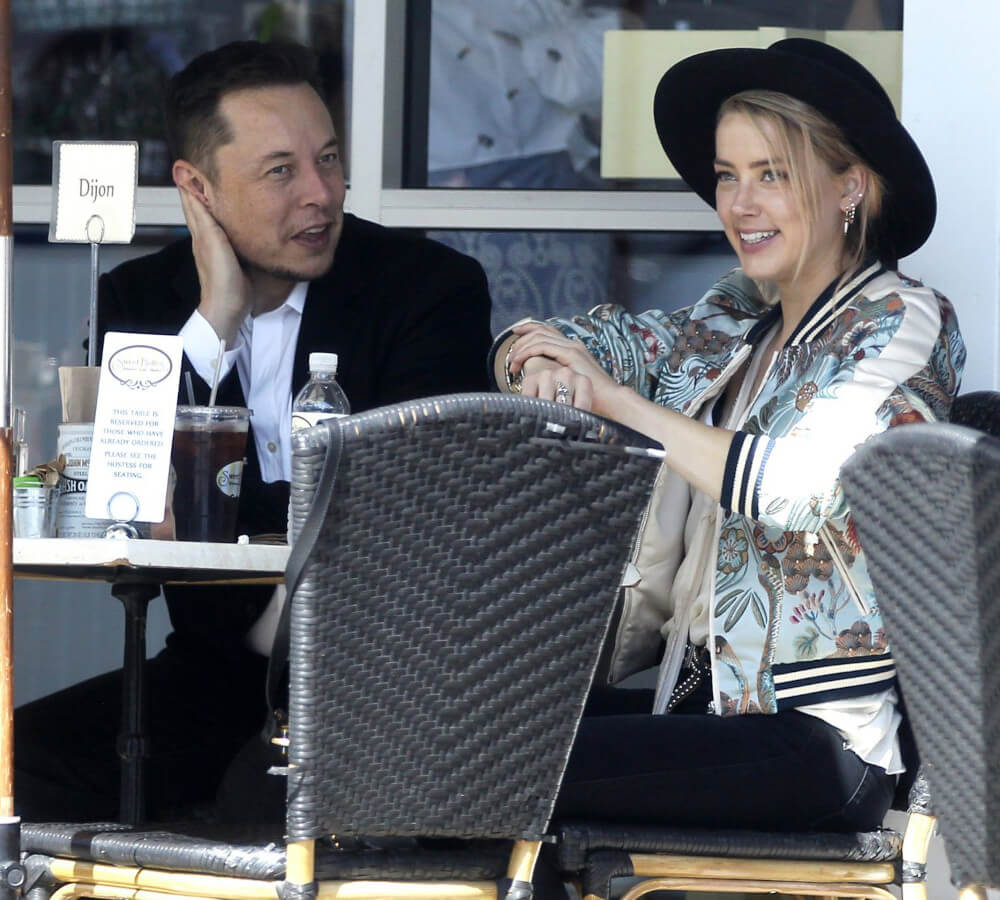 Amber Heard and Elon Musk dating history