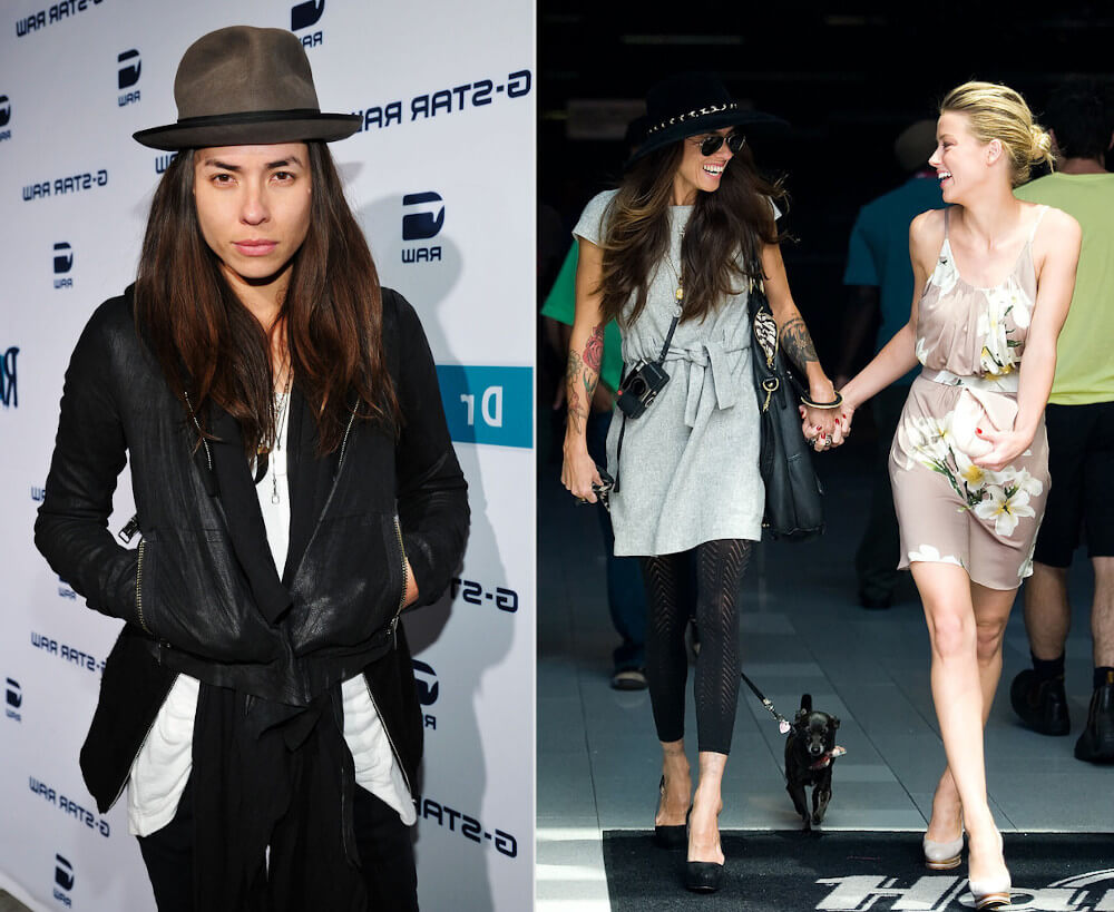 Amber Heard and ex girlfriend Tasya Van Ree