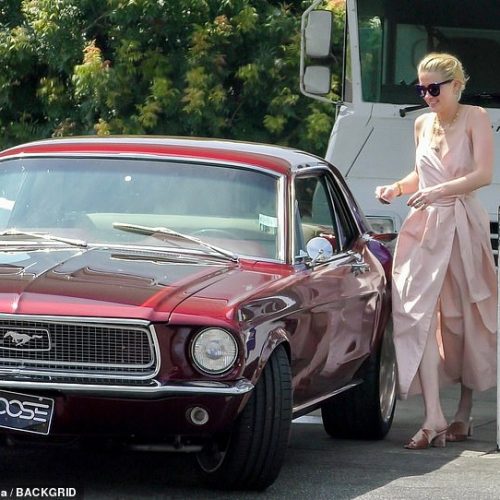 Amber Heard car collection mustang