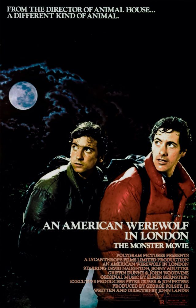 An American Werewolf in London 1981 poster
