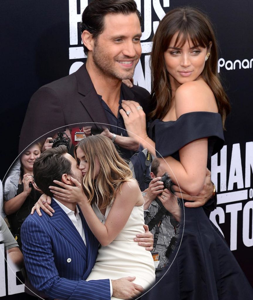 Ana de Armas with Edgar Ramirez