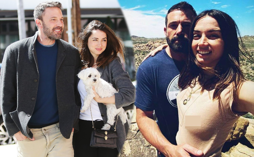 Ana de Armas with boyfriend Ben Affleck