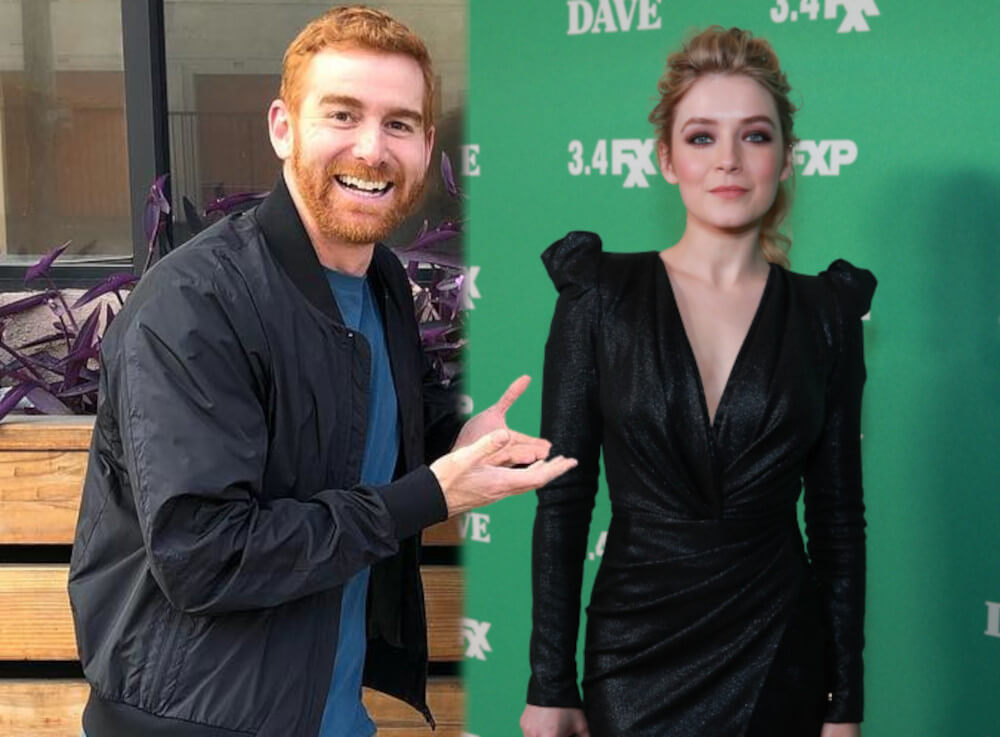 Andrew Santino and rumored girlfriend Sarah Bolger