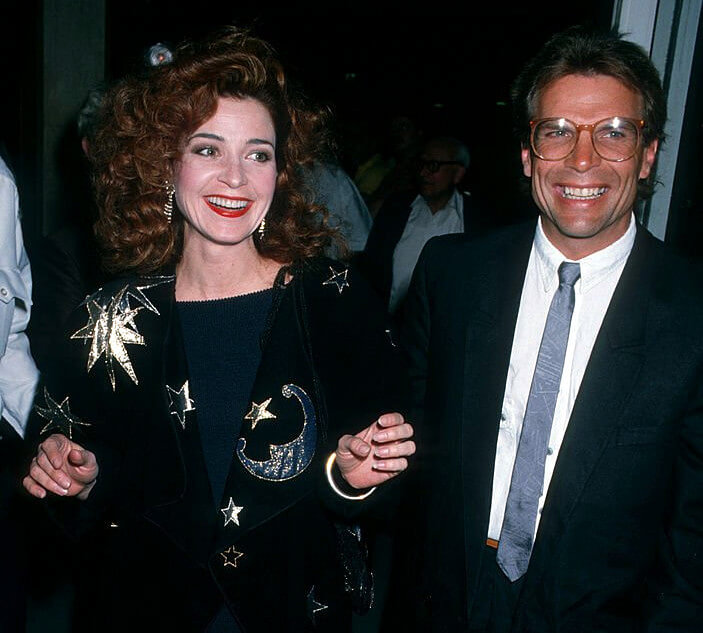 Annie Potts and ex husband B. Scott Senechal