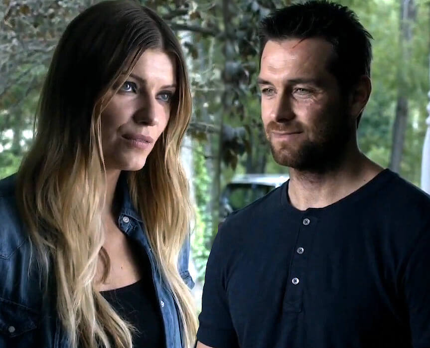 Antony Starr and Ivana Milicevic in Banshee