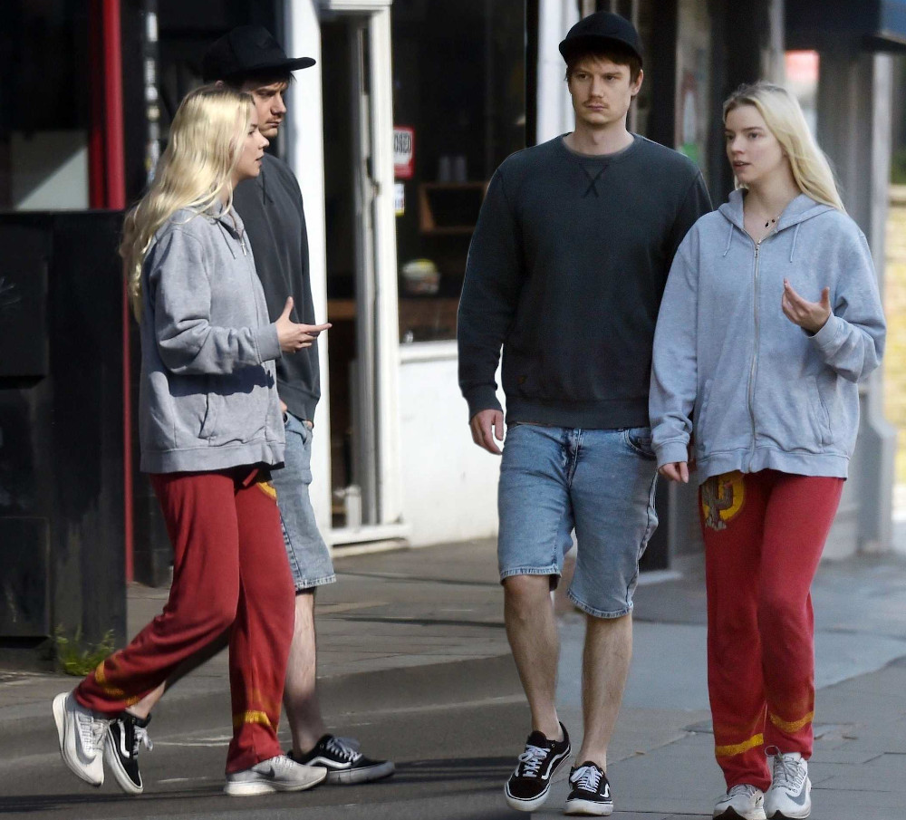 Anya Taylor-Joy with boyfriend Ben Seed