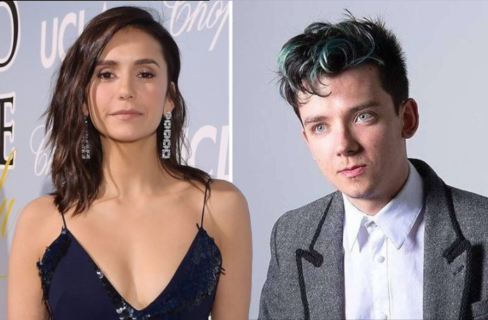 Asa Butterfield with Nina Dobrev