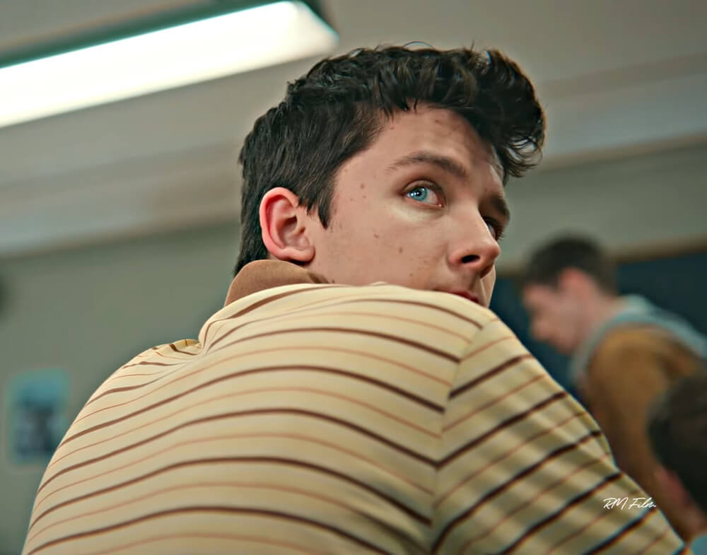 Asa Butterfield as Otis in Sex Education