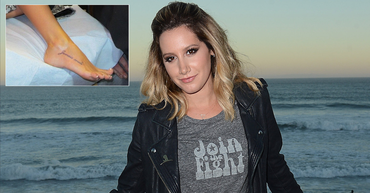 Ashley Tisdale Tattoos