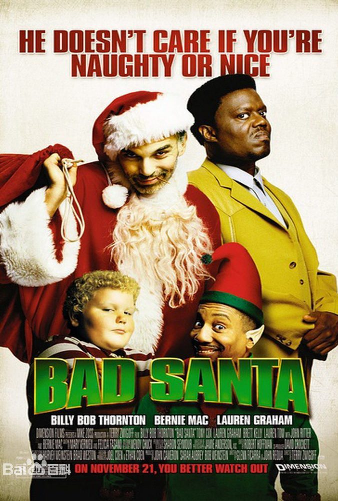 Bad Santa 2003 poster