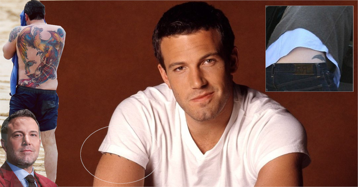 Ben Affleck 5 Tattoos Meanings Creeto