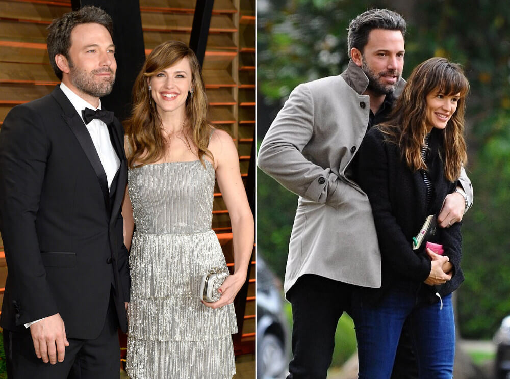 Ben Affleck and ex wife Jennifer Garner