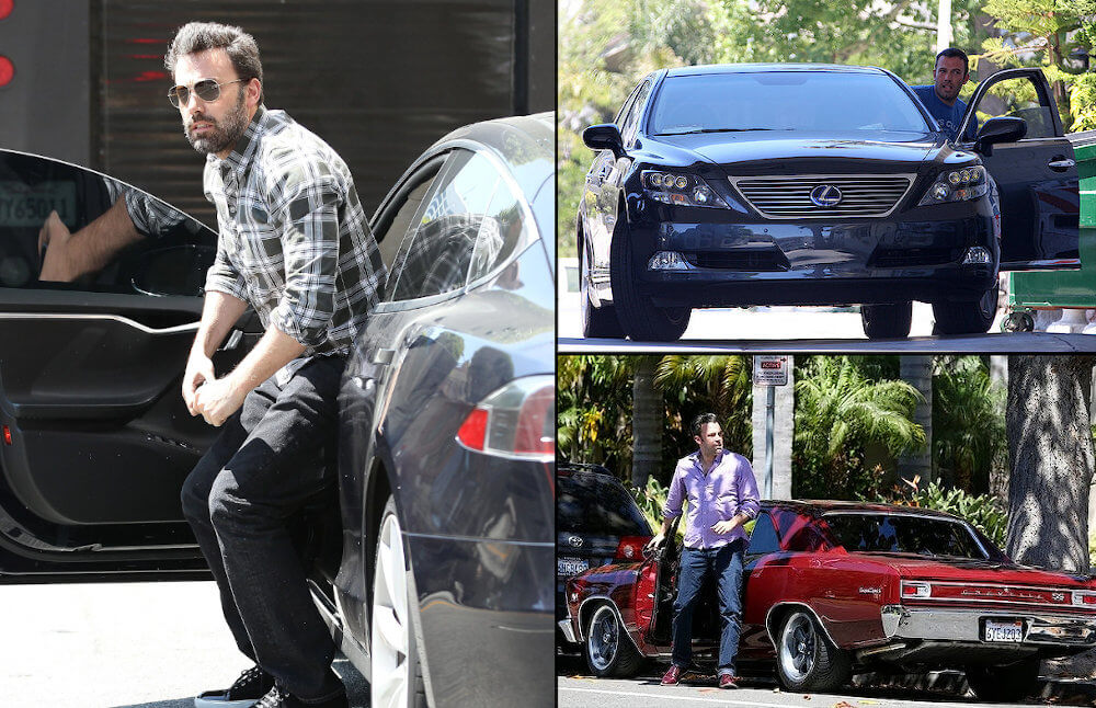 Ben Affleck muscle cars collection