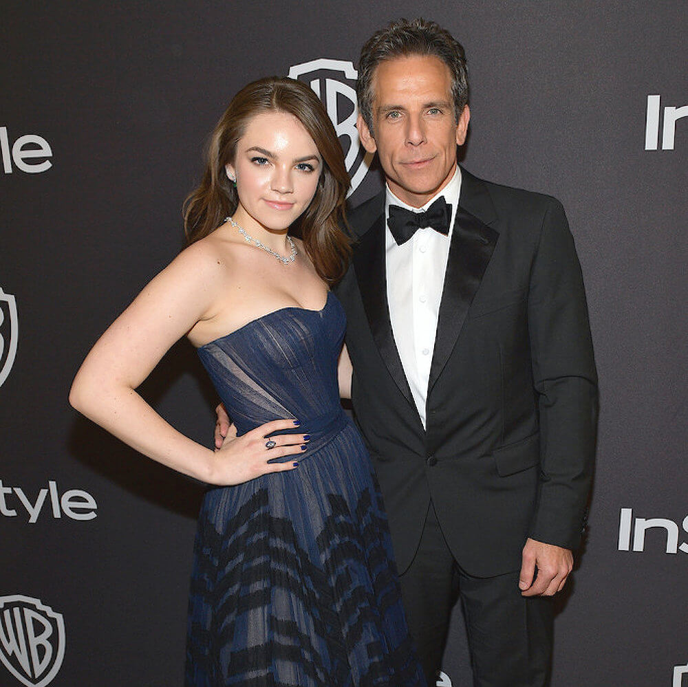 Ben Stiller with his daughter Ella