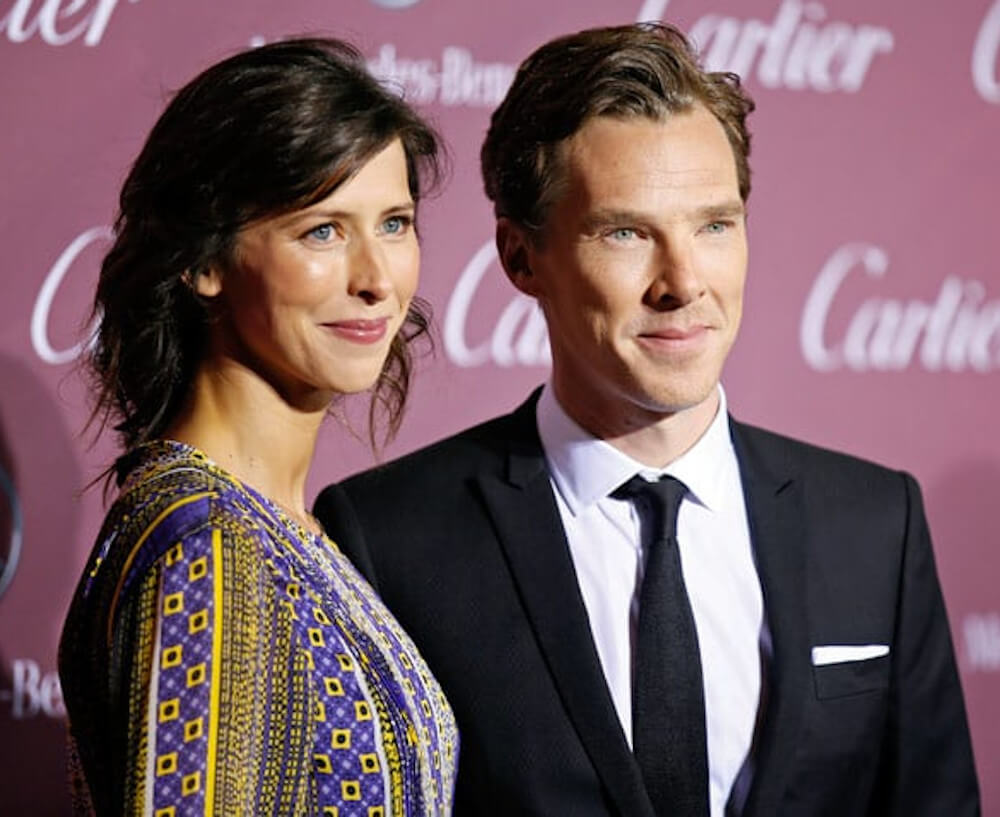 Benedict Cumberbatch and wife Sophie Hunter