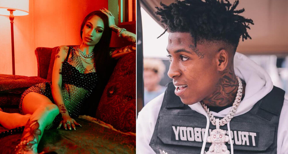 Bhad Bhabie and her ex boyfriend NBA YoungBoy