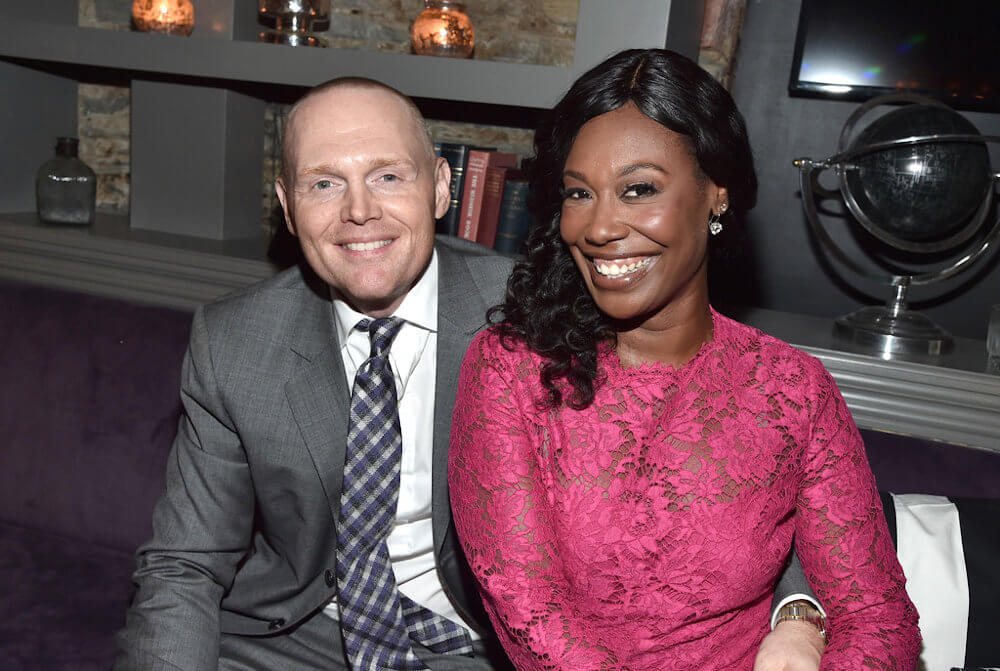 Bill Burr and current wife Nia Renee Hill