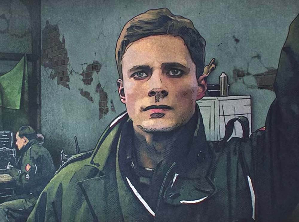 Bradley James in The Liberator (TV Series)