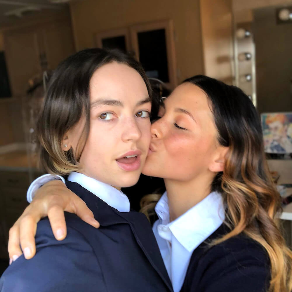 Brigette Lundy-Paine and Fivel Stewart