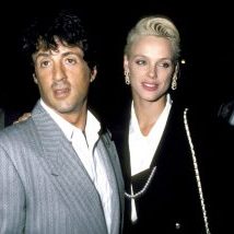 Brigitte Nielsen and Sylvester Stallone