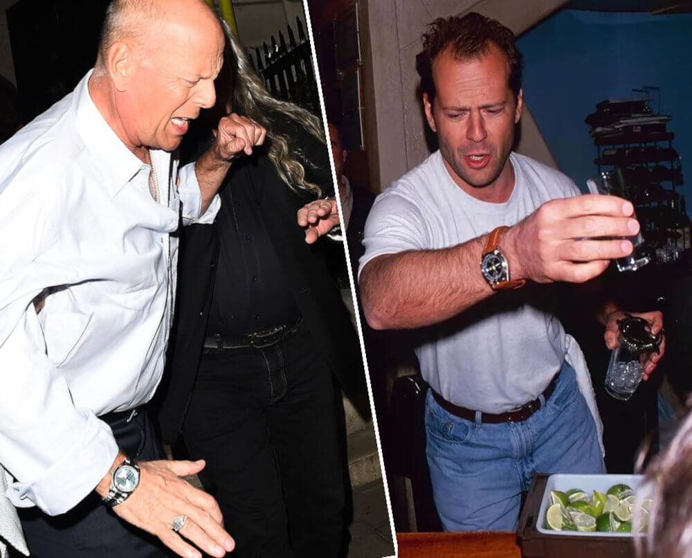 Bruce Willis Watch Collection Rolex Yacht-Master, Panerai Radiomir