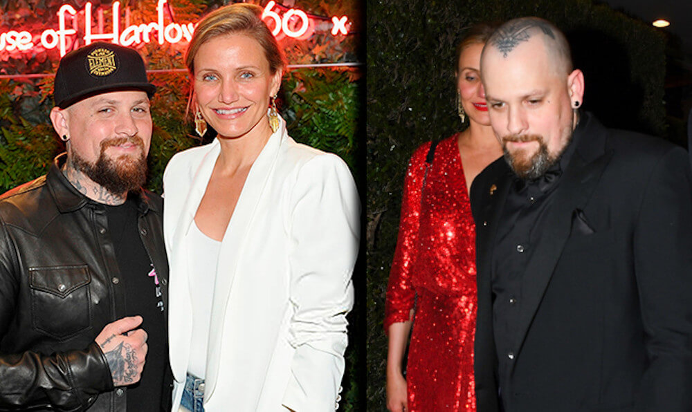 Cameron Diaz with husband Benji Madden