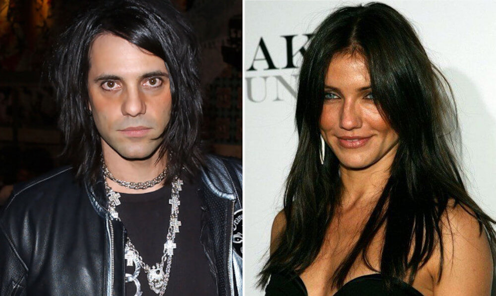 Cameron Diaz and magician Criss Angel