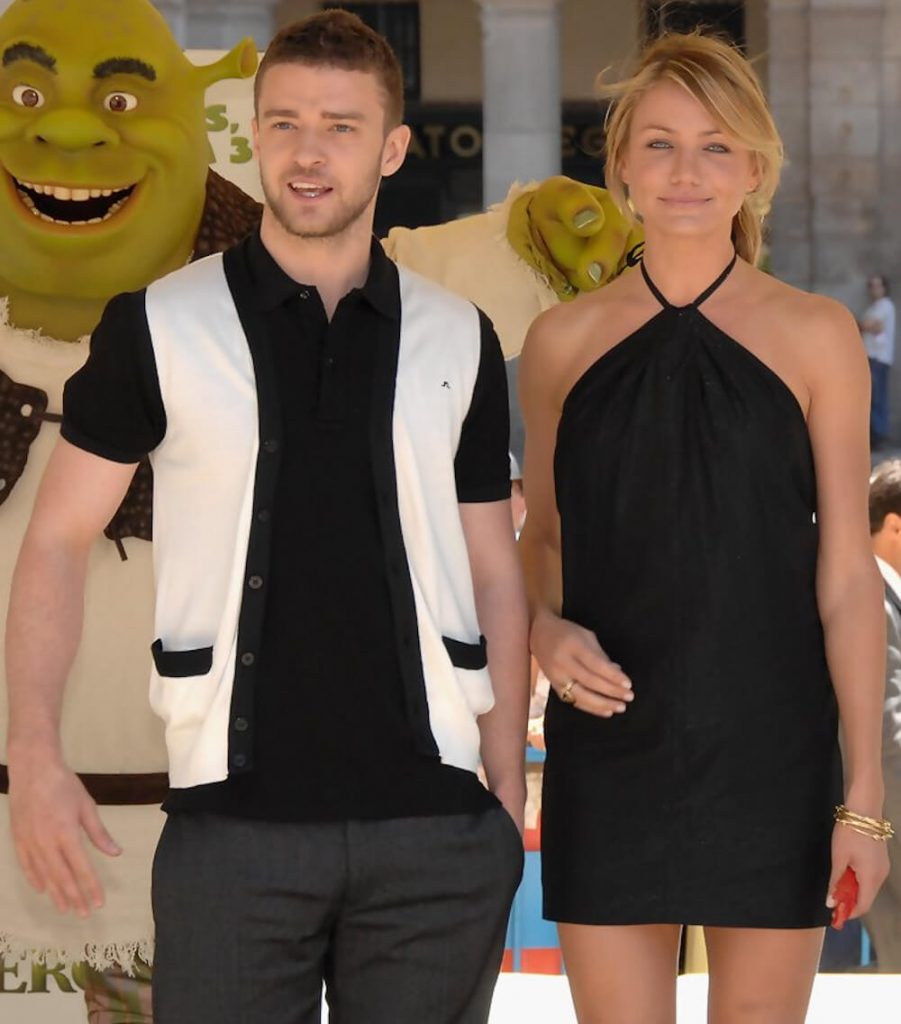 Cameron Diaz and ex boyfriend Justin Timberlake